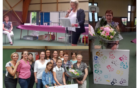 Andrée mise à l'honneur pour la GRS